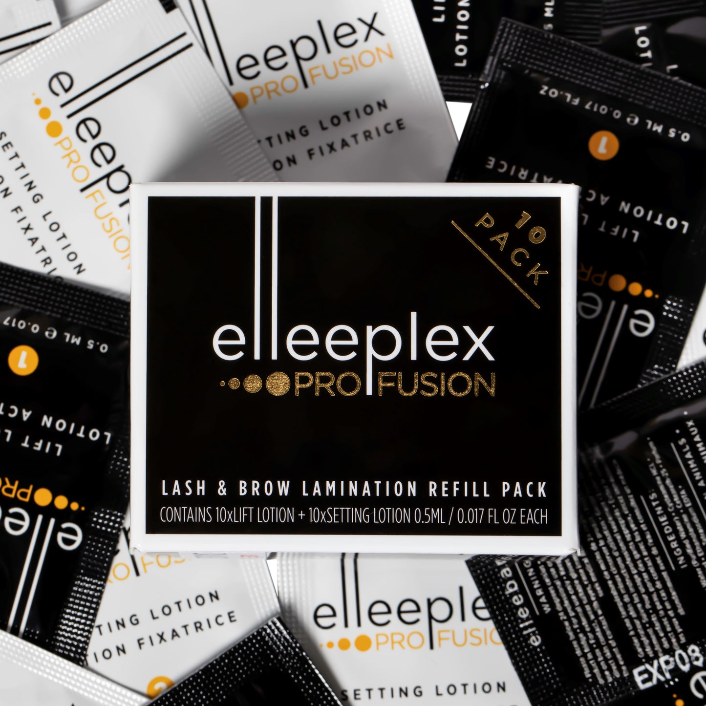 Elleeplex ProFusion Lash Lift + Brow Lamination - Pack of 10