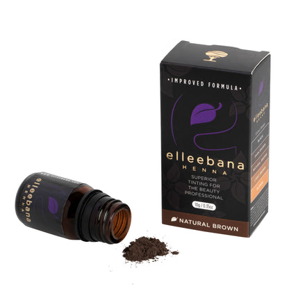 Elleebana Brow Henna 10g | Intense skin stain | Popular mixable shades